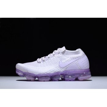 New Fashion Nike Air VaporMax Flyknit 2.0 Light Violet White WoRunning Shoes Shoes